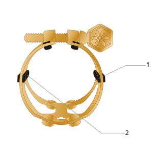 ENTRETOISE EN ÉBONITE